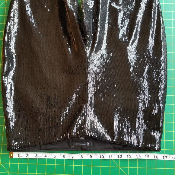 INC Macys Sequined Skinny Ankle Pants~L - Picture 11 of 11